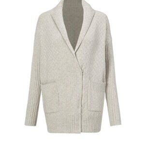 CAbi Gray Cardigan Sweater